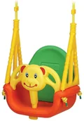 Place zabaw - Eduplay Huśtawka kubełkowa EDUPLAY Miś 3w1 424 - miniaturka - grafika 1