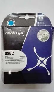 Asarto Tusz AS-B985C cyan zamiennik Brother LC985C AS-B985C - Tusze zamienniki - miniaturka - grafika 4