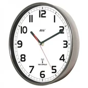 Zegary - Atrix Zegar chromowany sterowany radiowo #4 ATE2019RC4 - miniaturka - grafika 1