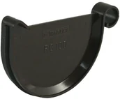 Rynny i akcesoria - Marley Zaślepka do rynny 100 mm Brązowa - miniaturka - grafika 1