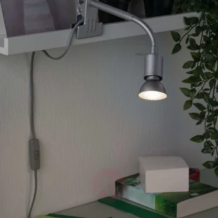 Paulmann Finja lampa z klipsem, chrom - Lampy stojące - miniaturka - grafika 5