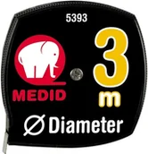 Inne urządzenia pomiarowe - Medid Tools Medid 5393 Miara Zwijana 3m do Pomiaru Średnicy Obwodu - miniaturka - grafika 1