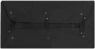 vidaXL Lumarko Wyściółka do wózka ogrodowego, czarna, 86x46x22 cm, tkanina! 92585 - Pozostałe narzędzia ogrodowe - miniaturka - grafika 4