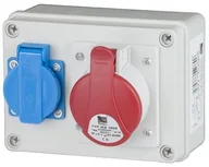 Rozdzielnie elektryczne - Pawbol ROZDZIELNIA BUDOWLANA SKRZYNKA 32/5+1x230V B.1090 - miniaturka - grafika 1