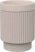 Pojemniki łazienkowe - Marc O'Polo Pojemnik The Wave 10 cm beżowy 730297-623-007 - miniaturka - grafika 1
