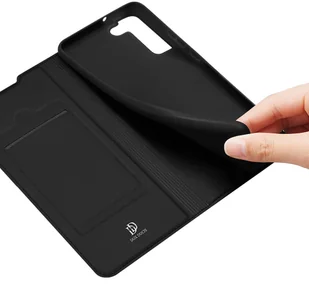 Dux Ducis Etui ochronne z klapką Skin Pro skórzane do Samsung Galaxy S22 Plus Czarne 12396X1 - Etui i futerały do telefonów Dux Ducis Etui ochronne z klapką Skin Pro skórzane do Samsung Galaxy S22 Plus Czarne 12396X1 - Etui i futerały do telefonów - miniaturka - grafika 9
