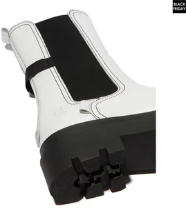 Fly London Botki JUDY 819 White Nappa P144819001 P144819001 - Botki damskie - miniaturka - grafika 4