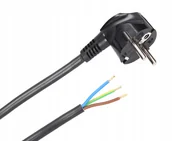 Przewody elektryczne - Conotech przyłączeniowy kabel z wtyczką 3x1,5 1,5m - miniaturka - grafika 1
