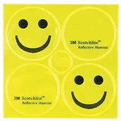 Lampki rowerowe - M-Wave M-WAVE Reflex naklejka, na świeżym powietrzu i sport 11209901 - miniaturka - grafika 1