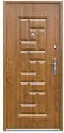 Drzwi zewnętrzne - O.K. Doors Drzwi zewnętrzne stalowe Nata 90 lewe złoty dąb - miniaturka - grafika 1