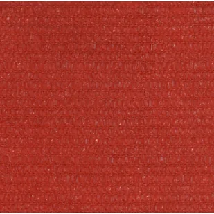 VidaXL Żagiel przeciwsłoneczny, 160 g/m, czerwony, 3/4x3 m, HDPE 311654 VidaXL - Parasole ogrodowe - miniaturka - grafika 2