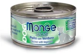 Mokra karma dla psów - Monge DOG KURCZAK Z WARZYWAMI PUSZKA 95G - miniaturka - grafika 1