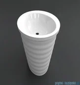 Umywalki - Vayer Vayer Bumerang 60x43cm Umywalka wolnostojąca H=88 | - miniaturka - grafika 1