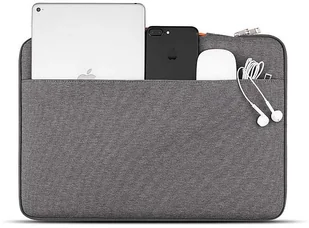 JCPAL Nylon Business Sleeve Grey - pokrowiec na laptopa 15-cali (szary) JCP2274 - Torby na laptopy - miniaturka - grafika 3