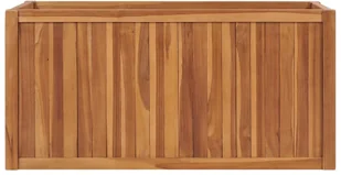 vidaXL Podwyższona donica 100x50x50 cm, lite drewno tekowe - Donice - miniaturka - grafika 2
