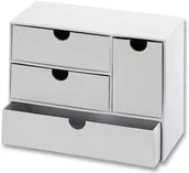 Zabawki kreatywne - Folia Szkatułka w kolorze białym - 21 x 16 x 9,6 cm - miniaturka - grafika 1