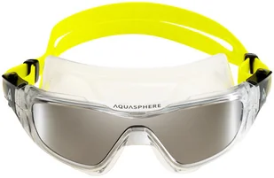 Aqua Sphere Okularki/maska pływacka VISTA PRO srebrne lustrzane - Sprzęt do nurkowania - miniaturka - grafika 2