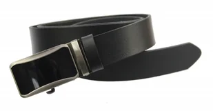 TRK (PL) Pasek Skórzany TRK (PL) (PL) 35 mm AUTOMAT SAMOZACISK ŁAMANY KLAMRA "CZARNA 1 " Skóra Naturalna DW CZARNY - Paski - miniaturka - grafika 4