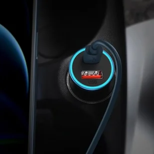 Baseus Baseus Golden Contactor Pro | Ładowarka samochodowa USB USB-C Power Delivery Quick Charge 4.0 Samsung AFC Huawei SCP 40W do iPhone 12 CCJD-03 - Ładowarki samochodowe - miniaturka - grafika 5