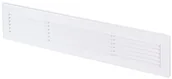 Drzwi wewnętrzne - Awenta Osłona wentylacyjna  11 x 46 cm biała siatka - miniaturka - grafika 1