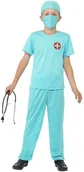 Stroje karnawałowe - Smiffys Strój dla dzieci "Lekarz Chirurg" rozm 10-12 lat SF41090L - miniaturka - grafika 1