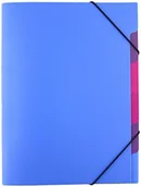 Teczki i skoroszyty - Pagna 41803-13 teczka na dokumenty, Funky School Trend PP, 5-częściowa, niebieska 41803-13 - miniaturka - grafika 1