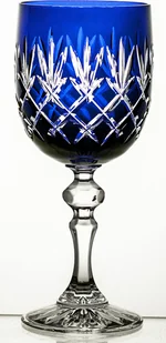 Crystaljulia Kieliszki kolorowe do wina kryształowe 6 sztuk 15373 - Kieliszki - miniaturka - grafika 3