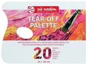 Pozostałe akcesoria dla plastyków - Talens Art Creation Paleta abreissp paleta "Talens ArtCreation Tear-Off, 24 cm x 18 cm, 20 arkuszy 9067001M - miniaturka - grafika 1