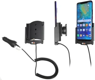 Brodit AB Uchwyt do Huawei Mate 20 Pro z wbudowaną ładowarką samochodową 712096 - Uchwyty samochodowe do telefonów - miniaturka - grafika 2