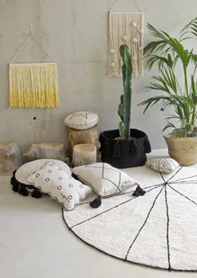 Lorena Canals Lorena Canals, Dekoracja na ścianę, Wall Hanging Cotton Field, 65(100)x35 cm, Kremowy - Wyposażenie pokoiku dziecięcego - miniaturka - grafika 12