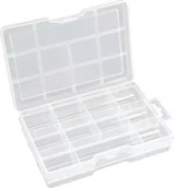 Wtyczki i adaptery - InLine Pudełko Box na małe elementy 11 kieszeni 213x114x35mm 43009B 43009B - miniaturka - grafika 1