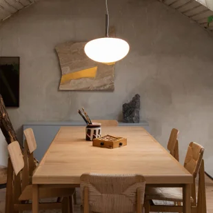 GUBI GUBI Stemlite lampa wisząca, czarna-chromowa - Lampy sufitowe - miniaturka - grafika 5