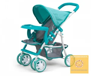 Milly Mally Wózek dla lalek Kate Prestige Mint - Wózki dla lalek - miniaturka - grafika 2