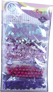 Astra Cekiny mix Fiołkowy ametyst - Dekoratorstwo - miniaturka - grafika 4