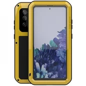 Etui i futerały do telefonów - Love Mei Etui Pancerne + szkło Galaxy S20 FE, żółte 6932809615694 - miniaturka - grafika 1