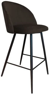 Atos Hoker krzesło barowe Colin podstawa czarna MG05 - Taborety i hokery - miniaturka - grafika 2