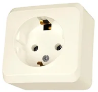 Gniazdka elektryczne - Schneider PRIMA-Gniazdo-pojedyncze-SCHUKO-beż-n-t WDE001180 - miniaturka - grafika 1