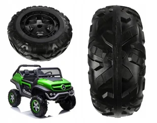 Koło do Auta na akumulator Mercedes Unimog - Akcesoria rowerowe - miniaturka - grafika 5