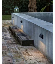 Faro Lorefar Kanciasty kinkiet zewnętrzny LED Must 21,7 cm - Lampy ogrodowe - miniaturka - grafika 2