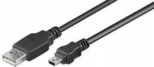 Goobay Kabel USB 2.0 " A "złącze > 'B' miniwtyk 5 pol. Czarny 0.3 m, czarny 1X 93229 - Kable USB - miniaturka - grafika 3