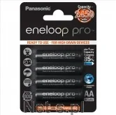 Panasonic Akumulator Eneloop Pro R6 AA 2500mAh 4 sztuki BK-3HCDE-4BE - Ładowarki i akumulatory - miniaturka - grafika 2