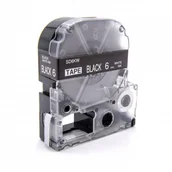 Papier do drukarek - Epson LC-SD6KW, 6mm x 8m, biały druk / biały podkład, taśma zamiennik - miniaturka - grafika 1