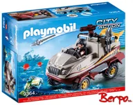 Figurki dla dzieci - Playmobil Miasto Akcji - Amphibious Truck 9364 - miniaturka - grafika 1