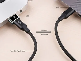 Baseus Adapter USB-C Typ C do USB 2.0 przejściówka CAAOTG-01 - Kable USB - miniaturka - grafika 10