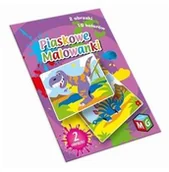 Zabawki kreatywne - inny Piaskowe Malowanki Dinozaury MRS083 - miniaturka - grafika 1