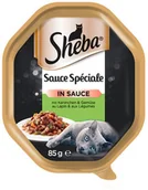 Mokra karma dla kotów - Sheba Sauce Speciale 85gx22 z Królikiem Kaczką i Warzywami mokra karma dla kotów w sosie - miniaturka - grafika 1