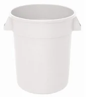 Pojemniki i kosze gastronomiczne - Vogue Okrągły kosz na śmieci | biały | 38L GG792 - miniaturka - grafika 1