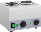 Piece, kotły  i płyty grzejne gastronomiczne - Royal Catering Podgrzewacz do sosów 2 x 1 l dolny panel sterowania RCSW-16 - miniaturka - grafika 1