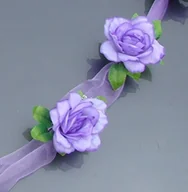 Dekoracje domu - Autoschmuck Organza M samochód biżuteria dla pary ślubnej róża dekoracyjna dekoracja auta biżuteria na wesele samochód ślubny girlanda dekoracyjna do samochodów osobowych. - miniaturka - grafika 1