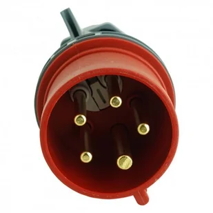 TP Electric Wtyczka przenośna zwrotnica faz 5P 32A IP44 400V 2085 3107-350-1600 - Osprzęt siłowy - miniaturka - grafika 2
